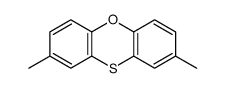 2,8-dimethylphenoxathiine Structure