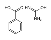benzoic acid,urea Structure