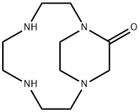1,4,7,10-Tetraazabicyclo[8.2.2]tetradecan-11-one Structure