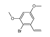 2-bromo-1,5-dimethoxy-3-vinylbenzene Structure