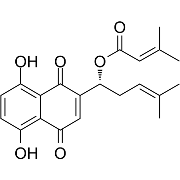 β,β-二甲基丙烯酰紫草素图片