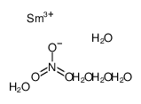 水合硝酸钐结构式