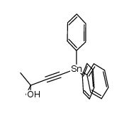 2-methyl-4-(triphenylstannyl)but-3-yn-2-ol结构式