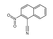 1-Cyano-2-nitronaphthalene结构式