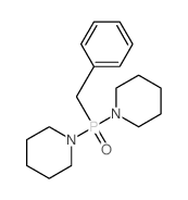 Phosphine oxide,benzyldipiperidino- (8CI) Structure