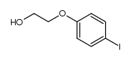 2-(4-iodo-phenoxy)-ethanol结构式