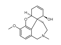 (-)-isogalanthamine Structure