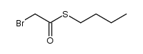 S-butyl α-bromothioacetate结构式