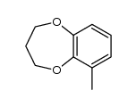 6-methyl-3,4-dihydro-2H-benzo[b]1,4-dioxepine结构式
