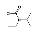 N-乙基-N-异丙基氯甲酰胺结构式