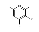 2,3,4,6-四氟吡啶结构式