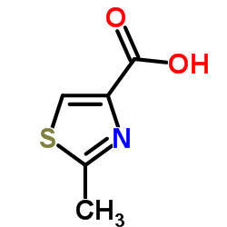 2-甲基-4-噻唑甲酸结构式