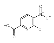 6-氯-5-硝基-2-吡啶羧酸结构式