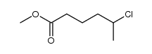 5-Chlorocaproic acid methyl ester结构式