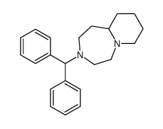 3-benzhydryl-2,4,5,7,8,9,10,10a-octahydro-1H-pyrido[1,2-d][1,4]diazepine Structure
