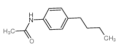 N-(4-丁基苯基)乙酰胺结构式