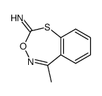 5-methyl-benzo[d][1,6,2]oxathiazepin-2-ylideneamine Structure
