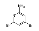 4,6-dibromopyridin-2-amine structure