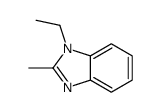 1-Ethyl-2-methyl-1H-benzimidazole结构式