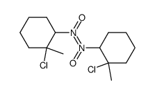 1-chloro-1-methyl-2-nitrosocyclohexane Structure