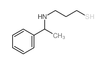 1-Propanethiol,3-[(1-phenylethyl)amino]- Structure