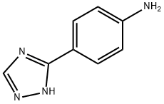 4-(4H-1,2,4-三氮唑-3-基)苯胺结构式