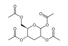 1,2,4,6-O-四乙酰基-3-脱氧-D-吡喃葡萄糖结构式