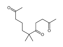 6,6-dimethylundecane-2,5,10-trione Structure