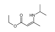 ethyl 3-(propan-2-ylamino)but-2-enoate Structure