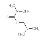 Carbamodithioic acid,N,N-dimethyl-, (dimethylamino)methyl ester picture