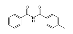 N-benzoyl-4-methylthiobenzamide结构式