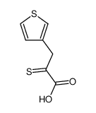 3-(thiophen-3-yl)-2-thioxopropanoic acid结构式