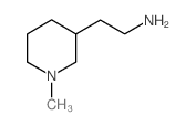 2-(1-甲基-3-哌啶基)乙胺结构式
