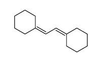 2-cyclohexylideneethylidenecyclohexane Structure