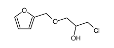 1-Chloro-3-furfuryloxypropan-2-ol Structure