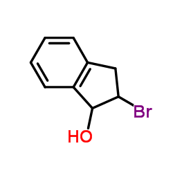 2-溴-1-茚醇结构式