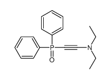 2-diphenylphosphoryl-N,N-diethylethynamine Structure