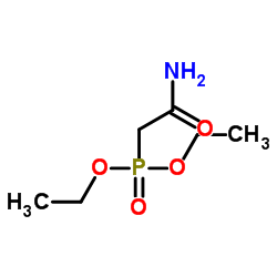 (2-氨基-2-氧代乙基)磷酸二乙酯结构式
