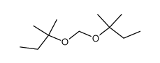2,2'-Methylenebisoxybis(2-methylbutane) Structure