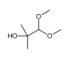 1,1-dimethoxy-2-methylpropan-2-ol Structure