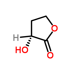 (R)-(+)-α-羟基-γ-丁内酯结构式