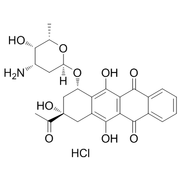 Idarubicin (hydrochloride) Structure