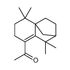 1-(1,3,4,5,6,7-hexahydro-1,1,5,5-tetramethyl-2H-2,4a-methanonaphthalen-8-yl)ethan-1-one结构式