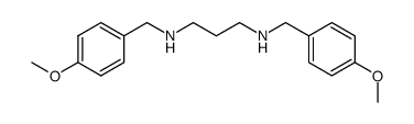 N(1),N(3)-3-bis(4-methoxybenzyl)propane-1,3-diamine Structure
