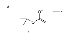 tert-butyl 2-diethylalumanylacetate Structure