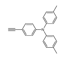 (4-Ethynylphenyl)-di-p-tolylamine structure