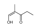 1-hydroxy-2-methylpent-1-en-3-one Structure