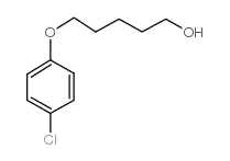 5-(4-氯苯氧基)-1-戊醇结构式