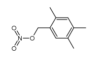 2,4,5-Trimethylbenzyl nitrate结构式
