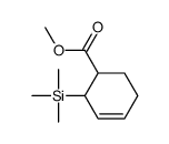 methyl 2-trimethylsilylcyclohex-3-ene-1-carboxylate结构式